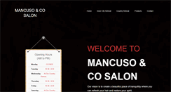 Desktop Screenshot of mancuso.com.au