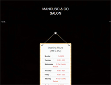 Tablet Screenshot of mancuso.com.au